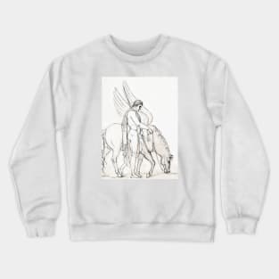 Bellerophon and Pegasus Sketch Crewneck Sweatshirt